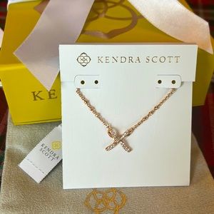 NWT Kendra Scott Rose Gold Sasha Necklace